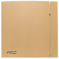 Вентилятор Soler & Palau SILENT-100 CZ GOLD DESIGN 4C вытяжной золото 03-0103-185