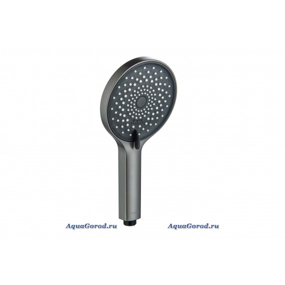 Ручной душ 3jet AQUATEK ЛУГАНО оружейная сталь AQ2201BGM 