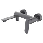 Cмеситель для ванны Azario Alanti с ручным душем керамический картридж графит AZ-K3032GR Cмеситель для ванны Azario Alanti с ручным душем керамический картридж графит AZ-K3032GR