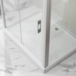 Душевая кабина Niagara Standart 100х80 с крышей распашная прозрачное стекло белый профиль ST100/80/15Q