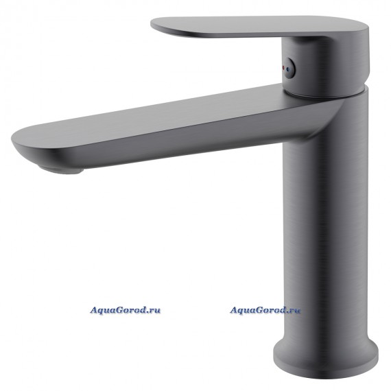 Cмеситель для раковины Azario Alanti керамический картридж графит AZ-K1032GR Cмеситель для раковины Azario Alanti керамический картридж графит AZ-K1032GR