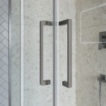 Душевой уголок BelBagno MARINO 120х90 раздвижной прозрачное стекло профиль матовая сталь MARINO-2-AH-2-120/90-C-GM