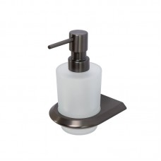 Дозатор для жидкого мыла Cezares Slider настенный вороненая сталь SLIDER-SOIS-V-GM