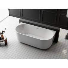 Ванна акриловая Vincea 170х80 овальная белая VBT-621