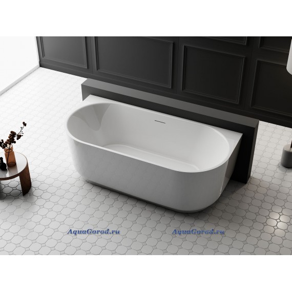 Ванна акриловая Vincea 170х80 овальная белая VBT-621