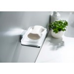 Мыльница AQUATEK Либра настенная стеклянная хром AQ4303CR