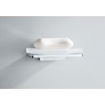 Мыльница AQUATEK Либра настенная стеклянная хром AQ4303CR