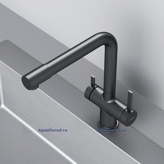 Смеситель для кухни AM.PM Func черный матовый F8F05722 