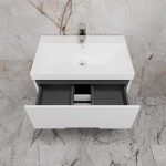 Тумба под умывальник Style Line Матис 70 напольная белая матовая ЛС-00002442