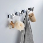 Крючки для ванной и кухни Shevanik планка с 4 крючками хром SG5741 Крючки для ванной и кухни Shevanik планка с 4 крючками хром SG5741