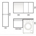 Шкаф Corozo Альтаир 60 белый глянец SD-00000502