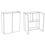 Шкаф Corozo Альтаир 60 белый глянец SD-00000502