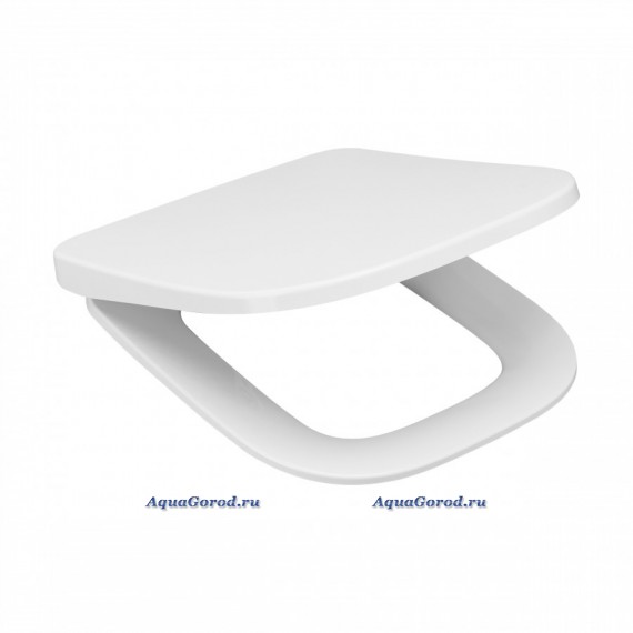 Сиденье для унитаза Roca The Gap быстросъемное дюропласт микролифт белое ZRU9307682