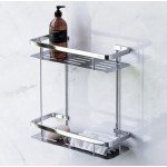 Полка Am.Pm Sense 2-ярусная хром A7453200 Полка Am.Pm Sense 2-ярусная хром A7453200