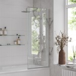 Шторка на ванну Reflexion 60х140 профиль хром стекло прозрачное RX14060CСR-08