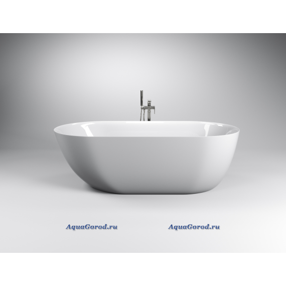 Акриловая ванна Cerutti SPA Como 170х75 отдельностоящая с каркасом 7386