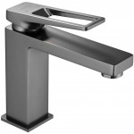 Смеситель для раковины Shevanik оружейная сталь S6801T