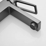 Смеситель для раковины Shevanik оружейная сталь S6801T