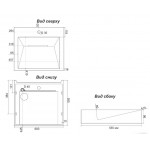 Раковина над стиральной машиной Stella Polar Берта SP-00000238 60 глянцевая белая, прямоугольная, с комплектом кронштейнов Раковина над стиральной машиной Stella Polar Берта SP-00000238 60 глянцевая белая, прямоугольная, с комплектом кронштейнов