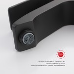 Смеситель для раковины Raglo черный матовый R01.10.06