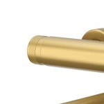 Душевая система Cezares Relax RELAX-CVD-BORO со смесителем и изливом, брашированное золото