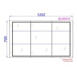 Зеркало-шкаф Aqwella Simplex 120 с подсветкой SLX0412 Зеркало-шкаф Aqwella Simplex 120 с подсветкой SLX0412