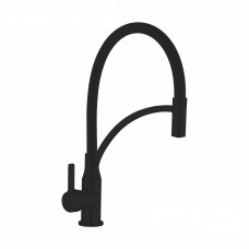 Смеситель для кухни Shevanik с гибким изливом черный S643H-3 Смеситель для кухни Shevanik с гибким изливом черный S643H-3