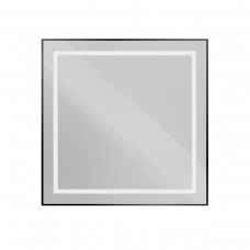 Зеркало BelBagno в алюминиевой раме со встроенным светильником SPC-KRAFT-800-800-SENS-NERO Зеркало BelBagno в алюминиевой раме со встроенным светильником SPC-KRAFT-800-800-SENS-NERO