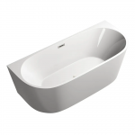 Ванна акриловая Cerutti Spa VETTORE W 170х75х56 см пристенная 9345