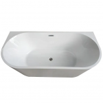 Ванна акриловая Cerutti Spa VETTORE W 170х75х56 см пристенная 9345