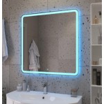 Зеркало Cezares Multicolore 80 с подсветкой CZR-SPC-MC-800-800-RGB-TCH
