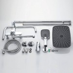 Душевая система Shevanik хром S6236 Душевая система Shevanik хром S6236