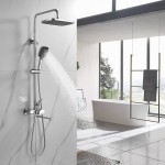 Душевая система Shevanik хром S6236 Душевая система Shevanik хром S6236