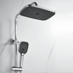 Душевая система Shevanik хром S6236 Душевая система Shevanik хром S6236