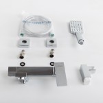 Смеситель для ванны с душем Cezares Slider SLIDER-VD-01 хром