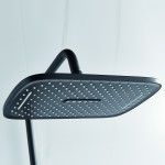 Душевая стойка Shevanik черный S4036H