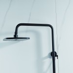 Душевая стойка Shevanik черный S4036H