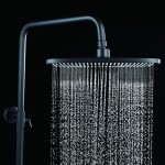 Душевая стойка Shevanik черный S4036H