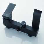 Душевая стойка Shevanik черный S4036H