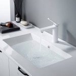 Смеситель для раковины Shevanik белый матовый S4301C Смеситель для раковины Shevanik белый матовый S4301C