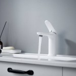 Смеситель для раковины Shevanik белый матовый S4301C Смеситель для раковины Shevanik белый матовый S4301C