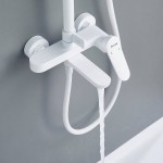 Душевая система Shevanik белый S4336C