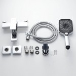 Смеситель для ванны Shevanik хром S9602