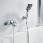 Смеситель для ванны Shevanik хром S9602