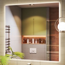 Зеркало VIGO 100х100 QUADRO COMFORT 1000
