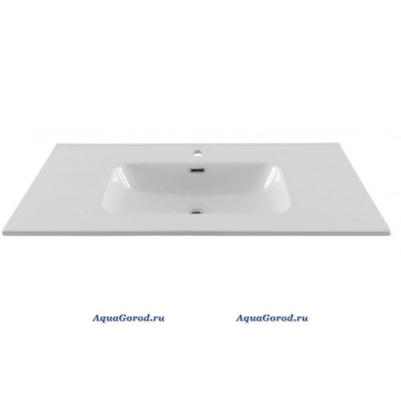 Раковина Aquanet Flat 100 белая 00254365