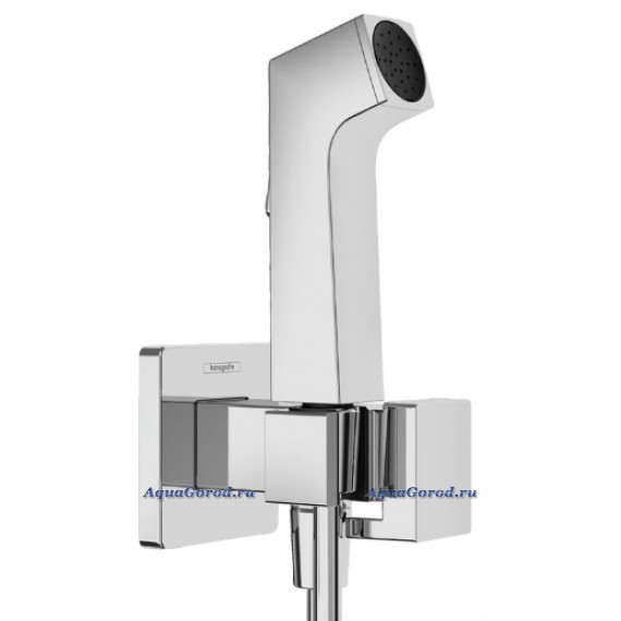 Гигиенический душ Hansgrohe 1jet E со смесителем, держателем и шлангом 125 см 29233000, хром