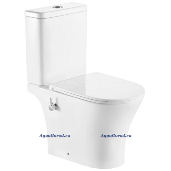 Унитаз-компакт EvaGold T1081 A2801B напольный, с функцией биде