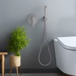 Гигиенический душ AQUATEK Бетта AQ1119CR со смесителем, С ВНУТРЕННЕЙ ЧАСТЬЮ, хром