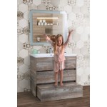 Тумба под раковину Art&Max Family 60напольная Family-580-3C-PIA-PE